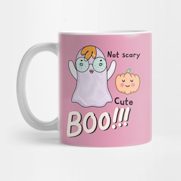 Not Scary Cute BOO by O.M design